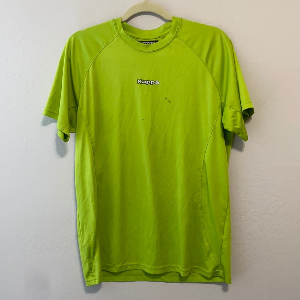 Vintage Kappa Lime Green Shirt